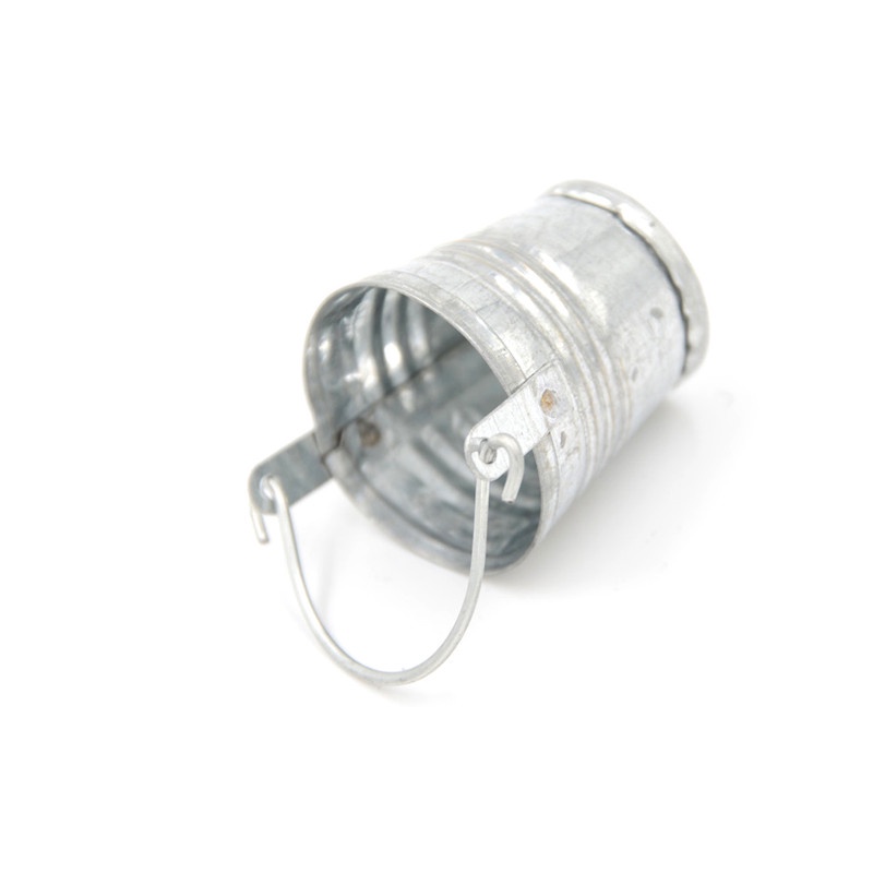 Bộ 2 Xô Đá Mini Tỉ Lệ 1: 12 Dùng Trang Trí Nhà Búp Bê