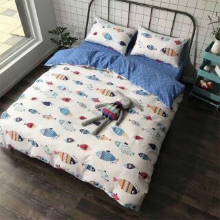 Set chăn ga poly cotton siêu rẻ