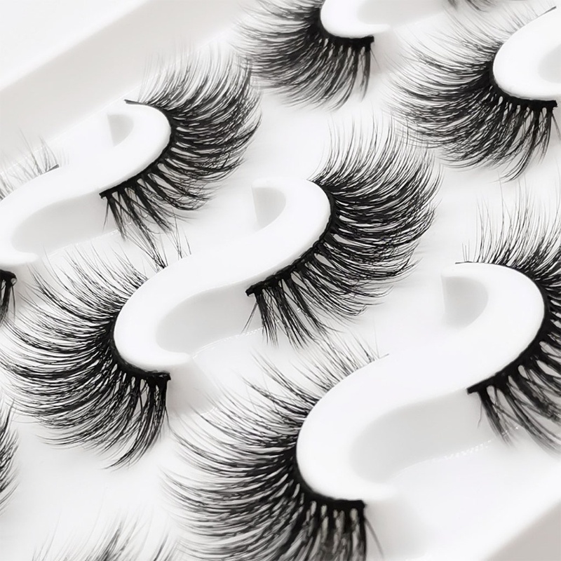 Set 9 Cặp Lông Mi Giả Tự Nhiên Trang Điểm Tự Nhiên Có Thể Tái Sử Dụng