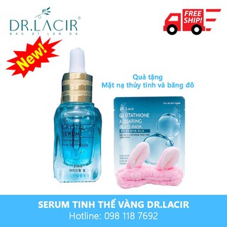 Serum Tinh Thể Vàng 24k Dr.Lacir - Dưỡng trắng, căng bóng, chống lão hóa, mờ sạm nám, giảm nhăn