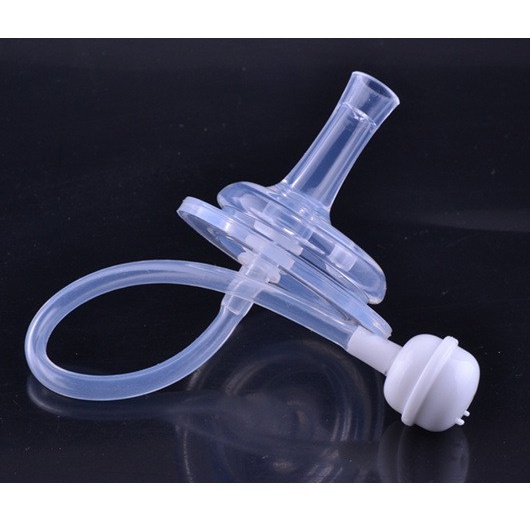 Ống hút gắn bình sữa em bé cổ rộng thích hợp cho hãng NUK