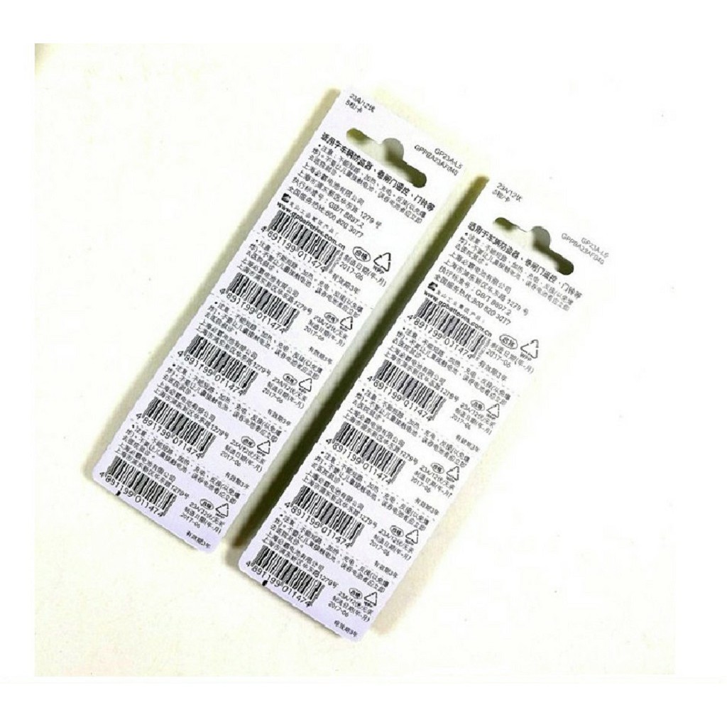 - Vỉ 5 Viên Pin 12V 23A / 27A Hãng GP Pin Điều Khiển Cửa Cuốn, Remote, V..V