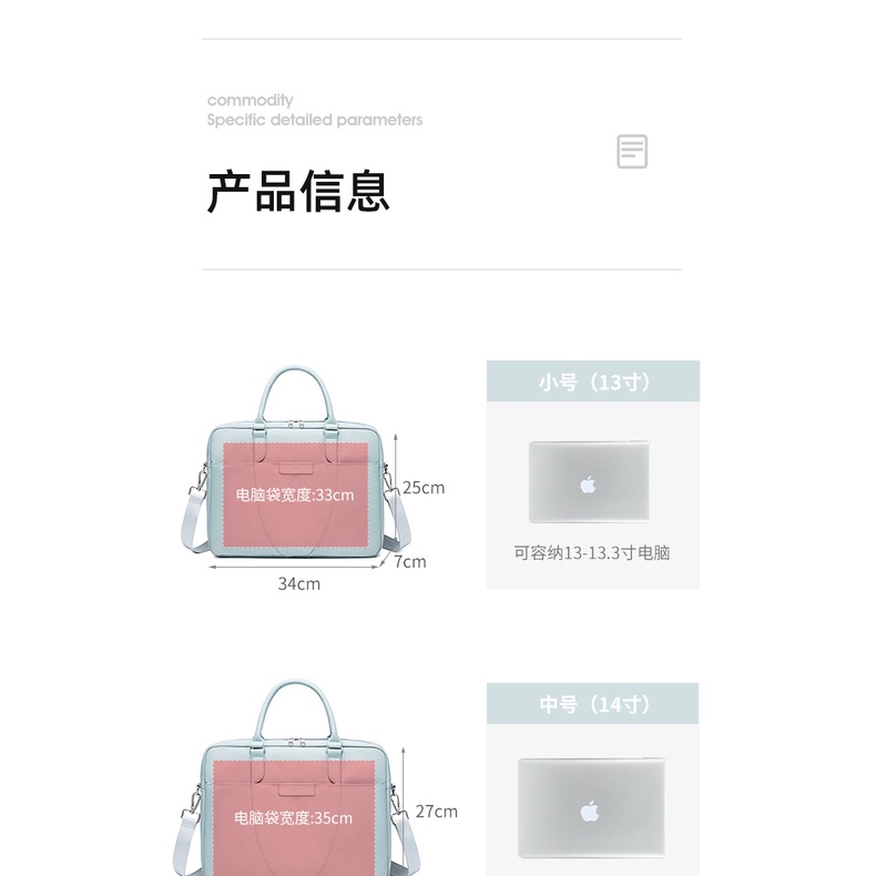 Túi Đựng Laptop 13 13.3 14 15 15.6 Inch Chống Thấm Nước Cho Macbook Air Pro16 Xiaomi Asus Lenovo Dell Samsung | BigBuy360 - bigbuy360.vn