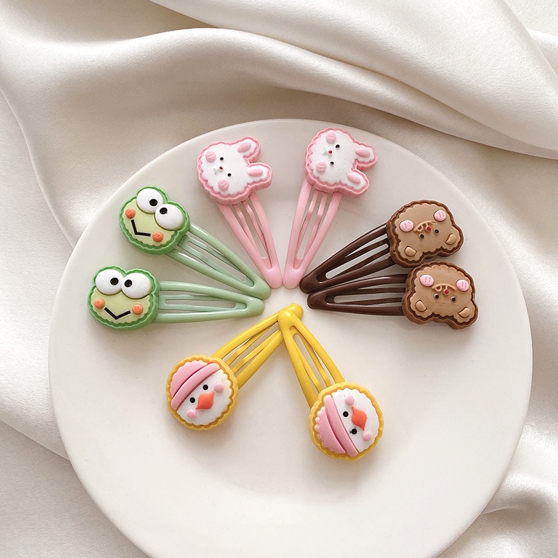 Kẹp tóc hình động vật hoạt hình dễ thương cho bé gái