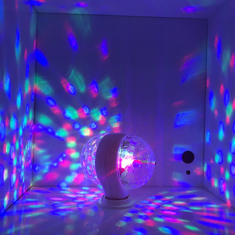 Đèn cầu quay 2 đầu, đèn quả cầu