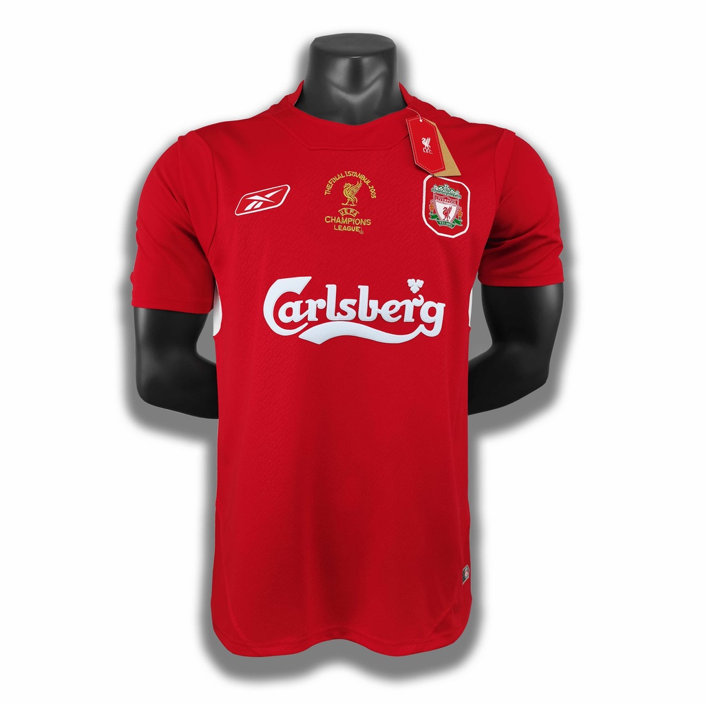 Liverpool Retro Jersey 04-05 Vintage Football Jersey