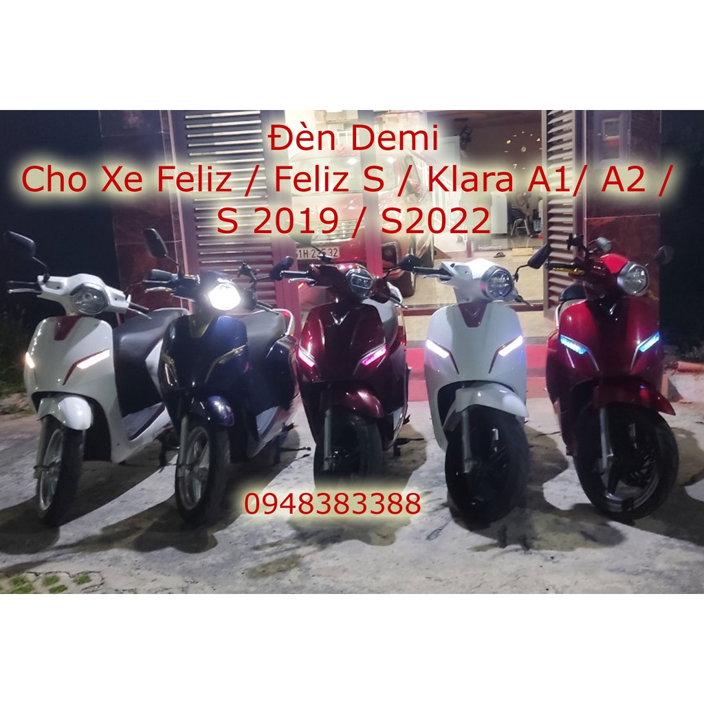 Đèn Demi dưới xi nhan cho xe Vinfast Evo 200,Feliz/S, Klara A1/A2/S