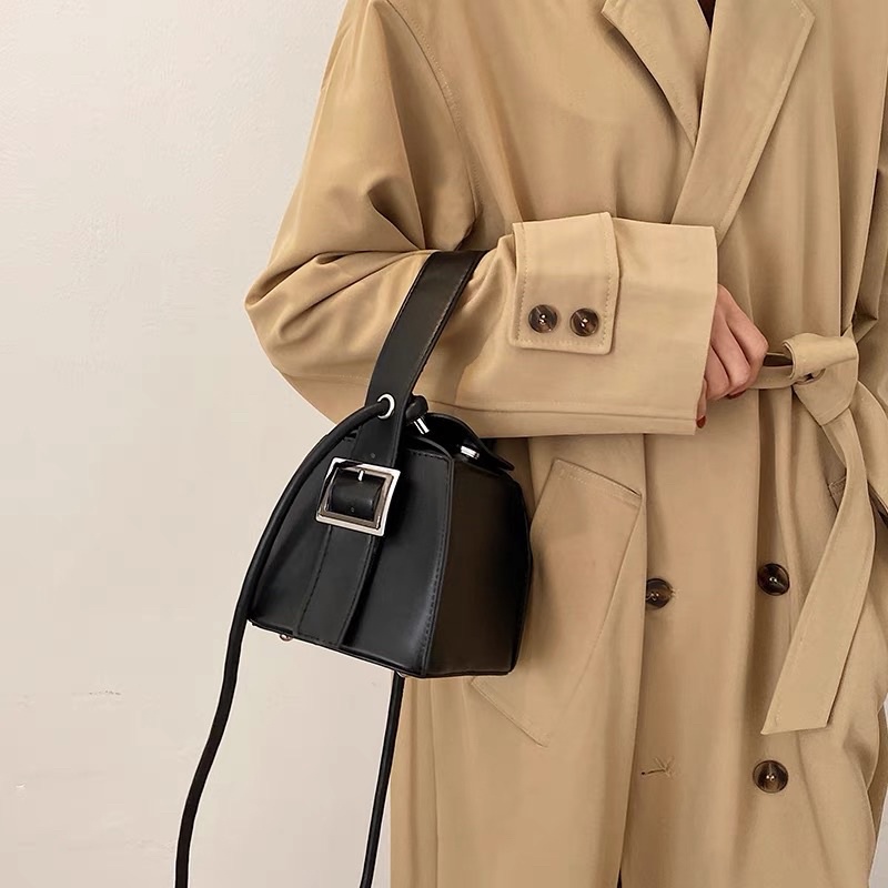 Túi xách nữ thời trang phong cách hiện đại 2021 cầm tay kèm dây đeo chéo - Namii Bags