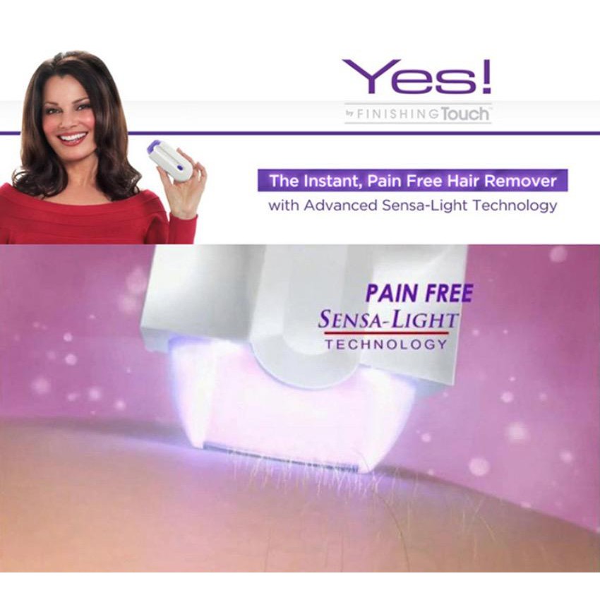 Máy triệt lông cầm tay cảm ứng Blu-Ray - Home and Garden