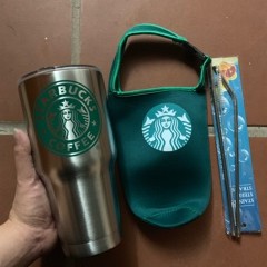 Cốc giữ nhiệt Thái Lan 900ml tặng kèm túi xách, ông hút và cọ rửa  - Siêu Thị Minh Ngọc | BigBuy360 - bigbuy360.vn