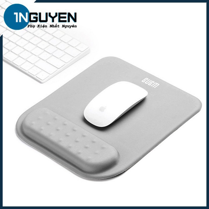 Miếng Lót Chuột - Bàn Di Chuột Chơi Game BUBM Có Đệm Tay Silicon Hỗ Trợ Người Ngồi Máy Tính Lâu | MousePad Silicone