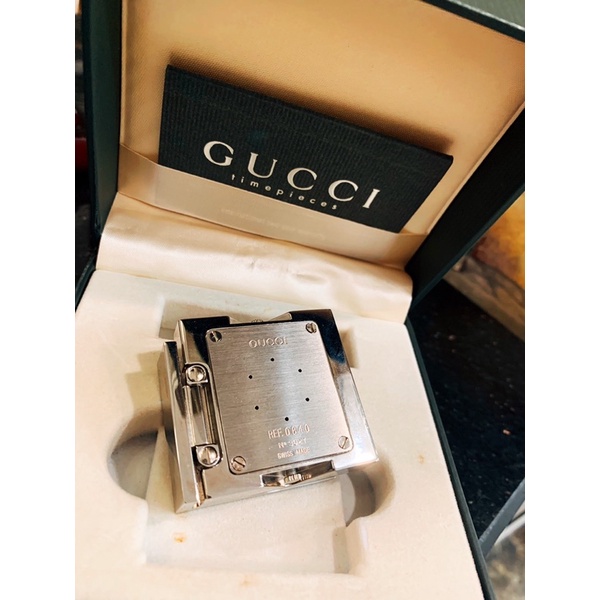 Đồng hồ bàn Guccii Auth Thuỵ Sĩ nguyên hộp sách