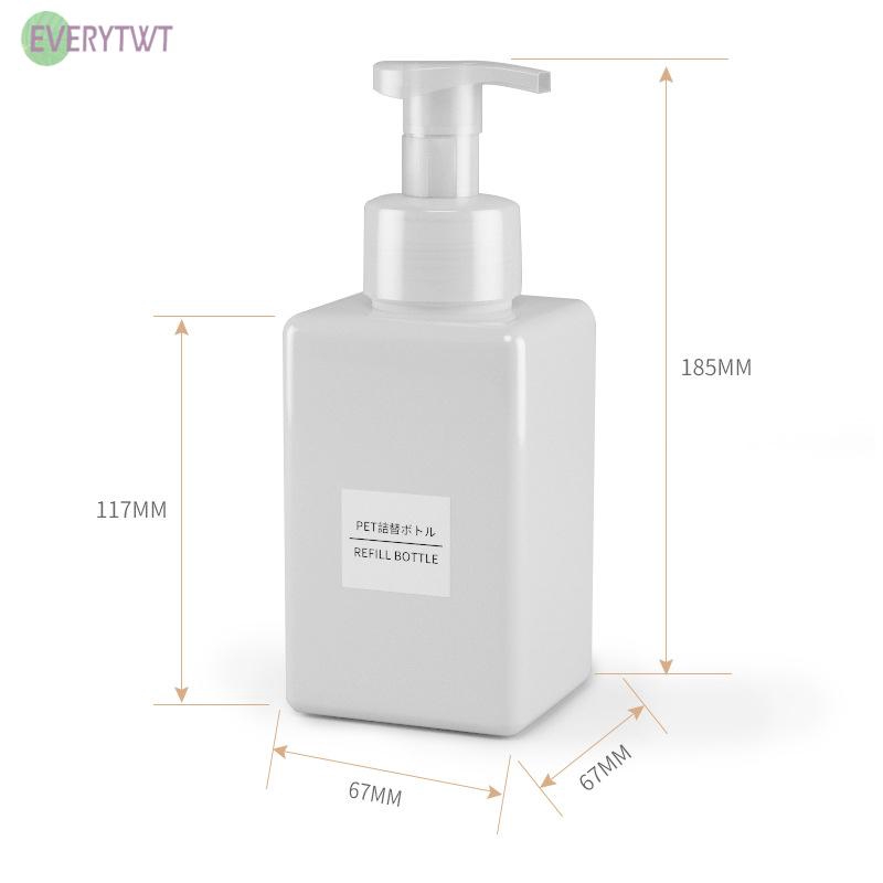 Bình nhựa đựng dung dịch 450ml có vòi nhấn
