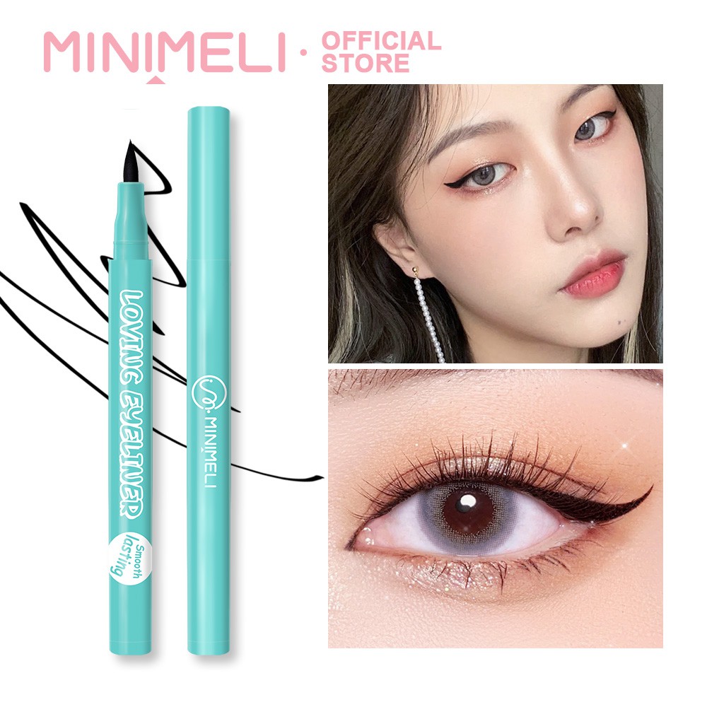 Bút Kẻ Mắt MINIMELI Khô Nhanh Không Thấm Nước Lâu Trôi Mascara Bộ Trang Điểm Mắt 20g | WebRaoVat - webraovat.net.vn