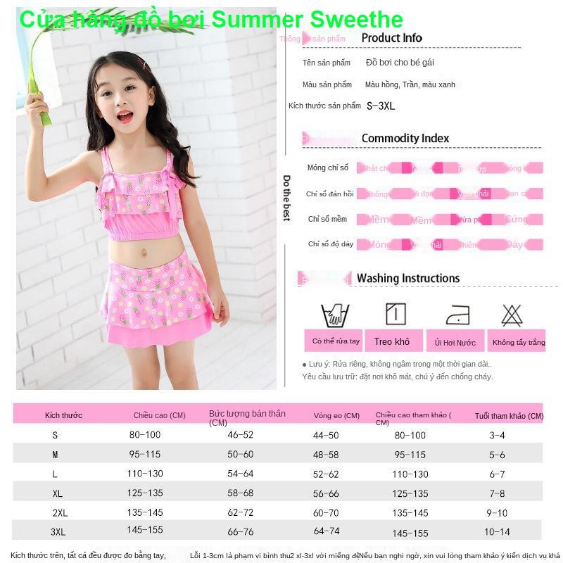 Áo tắm bé gái chia trẻ em nhỏ, vừa và lớn lưới váy công chúa màu đỏ phù hợp với | BigBuy360 - bigbuy360.vn