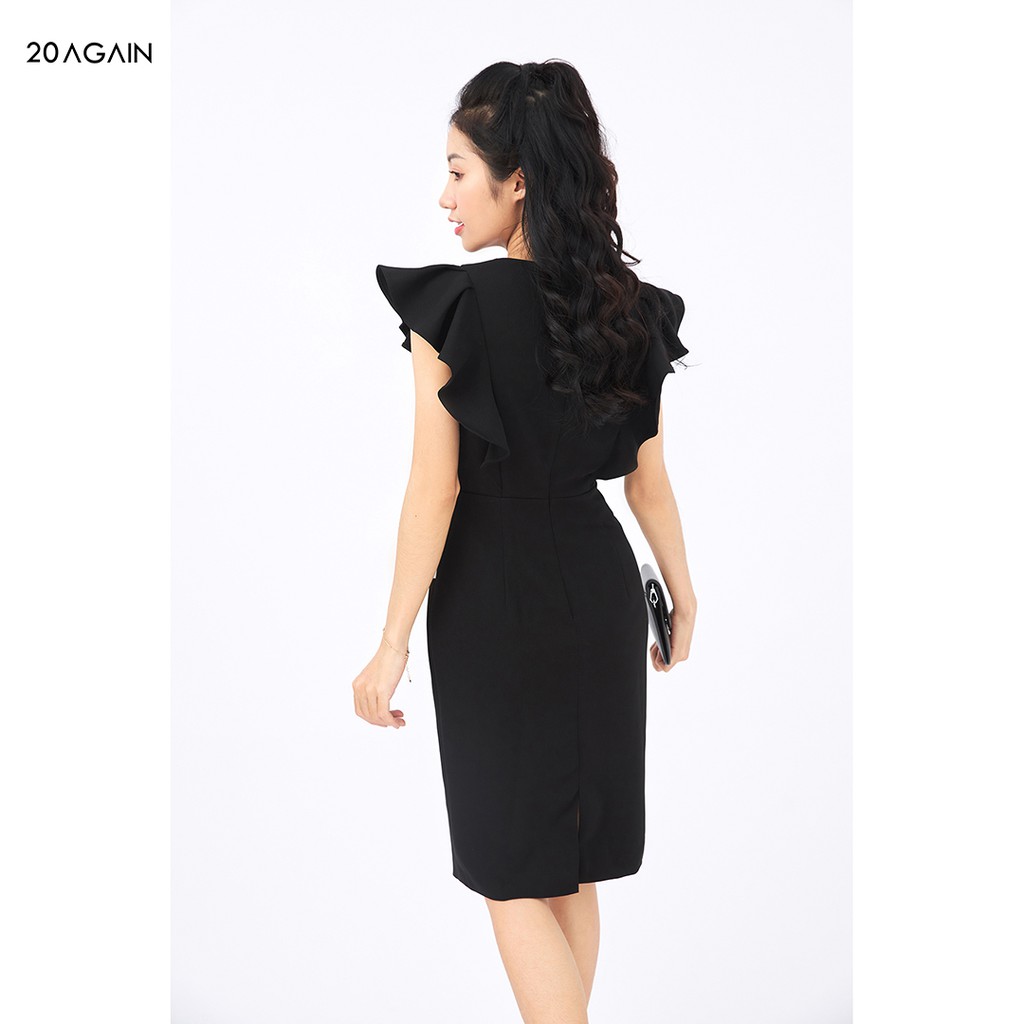 Đầm ôm siêu quyến rũ 20Again DOA1675 chất liệu tuyết mưa dày dặn tôn lên đường cong cơ thể | BigBuy360 - bigbuy360.vn