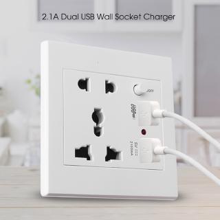 Ổ Cắm Gắn Tường 2.1a