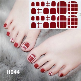 Nail wraps (dán móng chân) P3 (Hàng Mới)