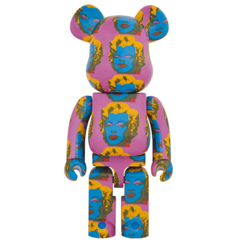 BEARBRICK 1000% ANDY WARHOL MARILYN MORONE #2 - ĐỒ CHƠI SƯU TẦM NHẬT BẢN GIÁ TỐT - HÀNG CHÍNH HÃNG 100%