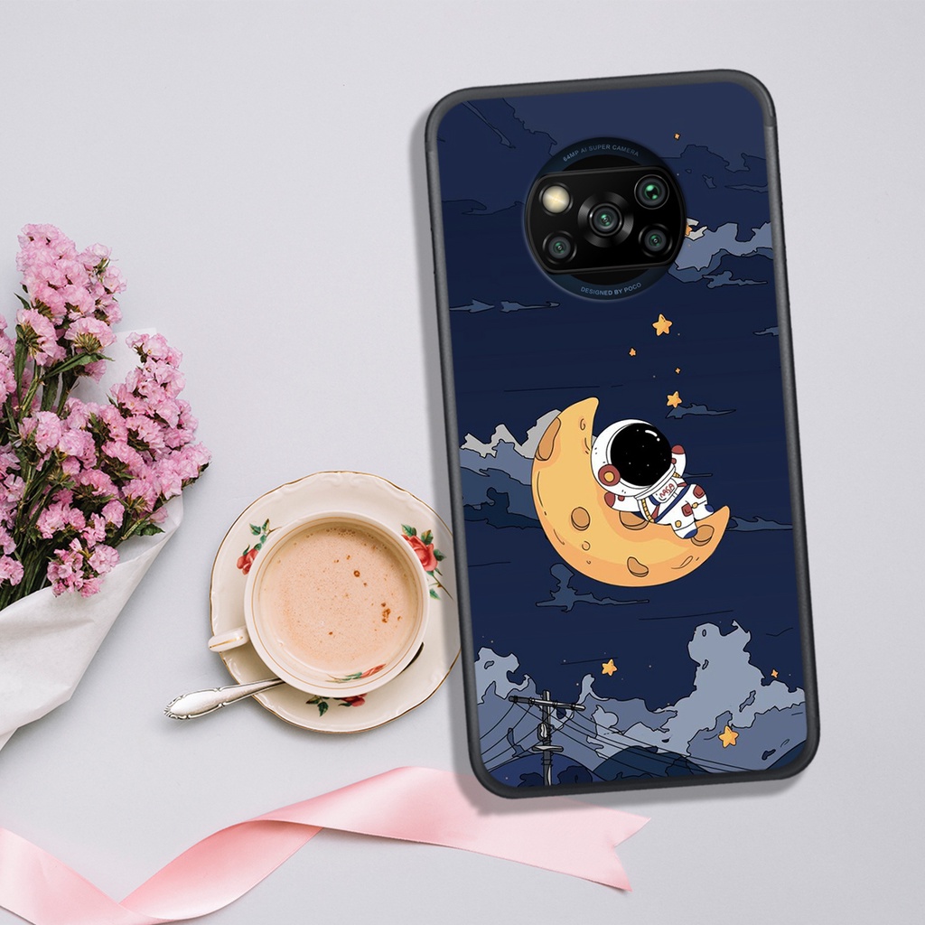 Ốp Lưng XIAOMI POCCO X3/POCCO X3 PRO , In hình Astronuats Chibi cực đẹp.