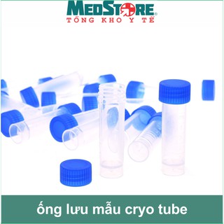 Ống lưu mẫu Cryo Tube nắp xoáy 1,8ml - 5ml, ống trữ đông 2ml