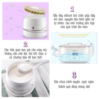 Máy Làm Sữa Chua SNJ-C10P2 Bear