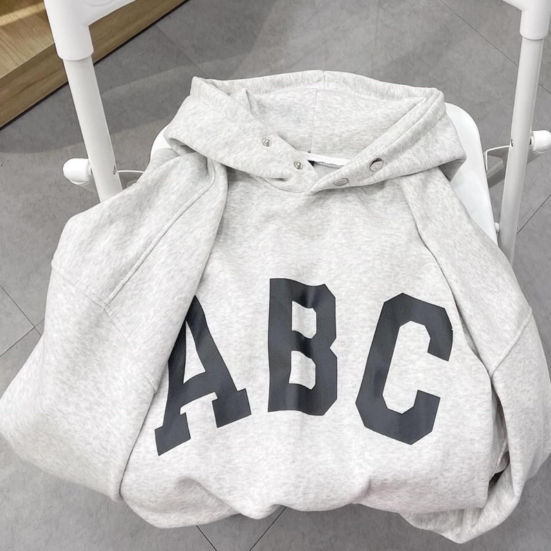 Áo nỉ hoodie ABC , Áo nỉ hoodie unisex nam nữ một màu form rộng | BigBuy360 - bigbuy360.vn