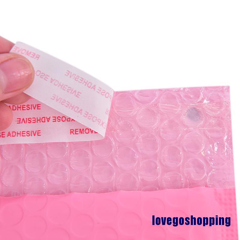 10x Pink Bubble Bag Mailer Plastic Padded Envelope Shipping Bag Packaging