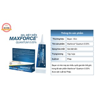 GEL DIỆT KIẾN BAYER MAXFORCE QUANTUM 0.03% (12G)