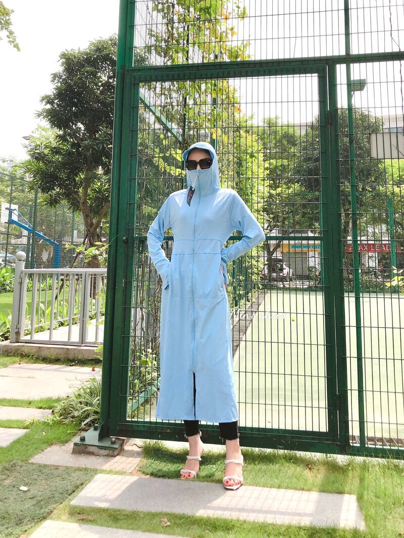Min's Shoes - Áo Chống Nắng Dáng Dài Hai Lớp Áo 334