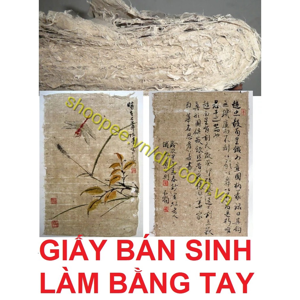 🚚 Giấy Xuyến Chỉ Cao Cấp Dùng Vẽ Tranh Thủy Mặc Giấy Vẽ & Viết Thư Pháp 🚚 Freeship