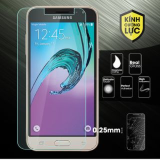 Bộ 2 kính cường lực Galaxy J3/J310 Tặng 1 ốp dẻo