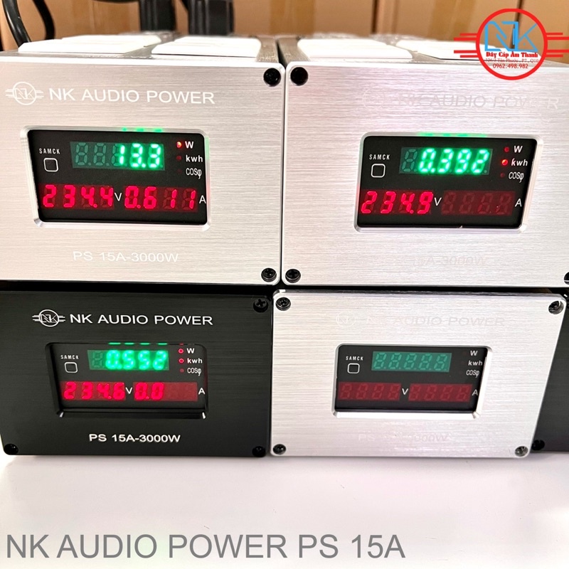 Ổ Cắm Lọc nguồn chống sét PS 15A - 3000W