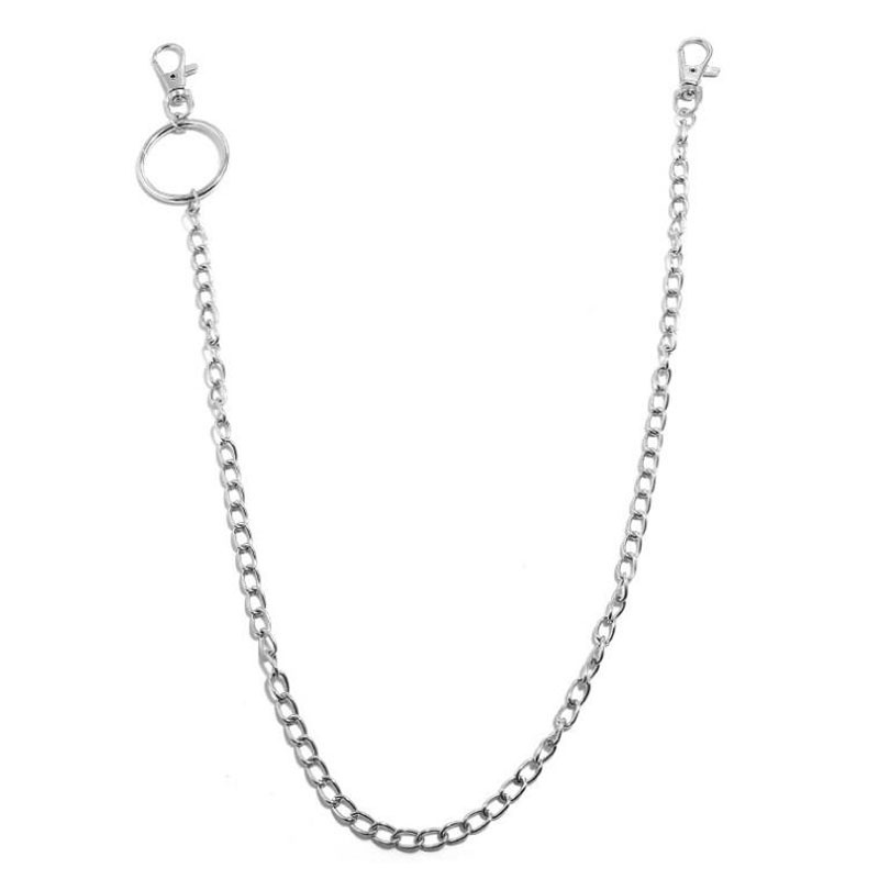 Dây Xích Gắn Ví Đeo Thắt Lưng Bằng Kim Loại Phong Cách Punk Rock Hiphop Dành Cho Nam Nữ