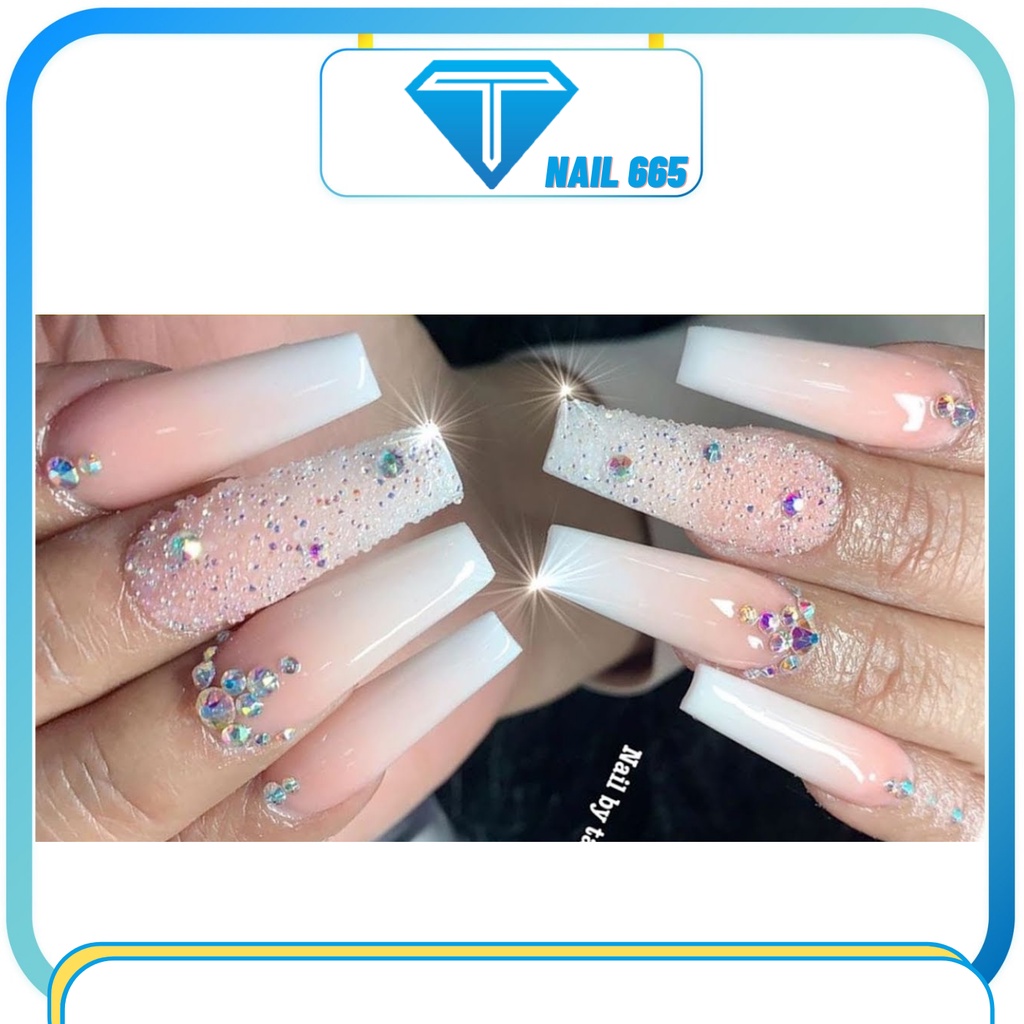 Đá rắc nail siêu sáng . Đá rắc vụn thủy tinh trang trí móng nail