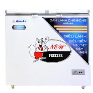 Tủ đông alaska bcd-3068c - 250l, 2 ngăn đông và mát
