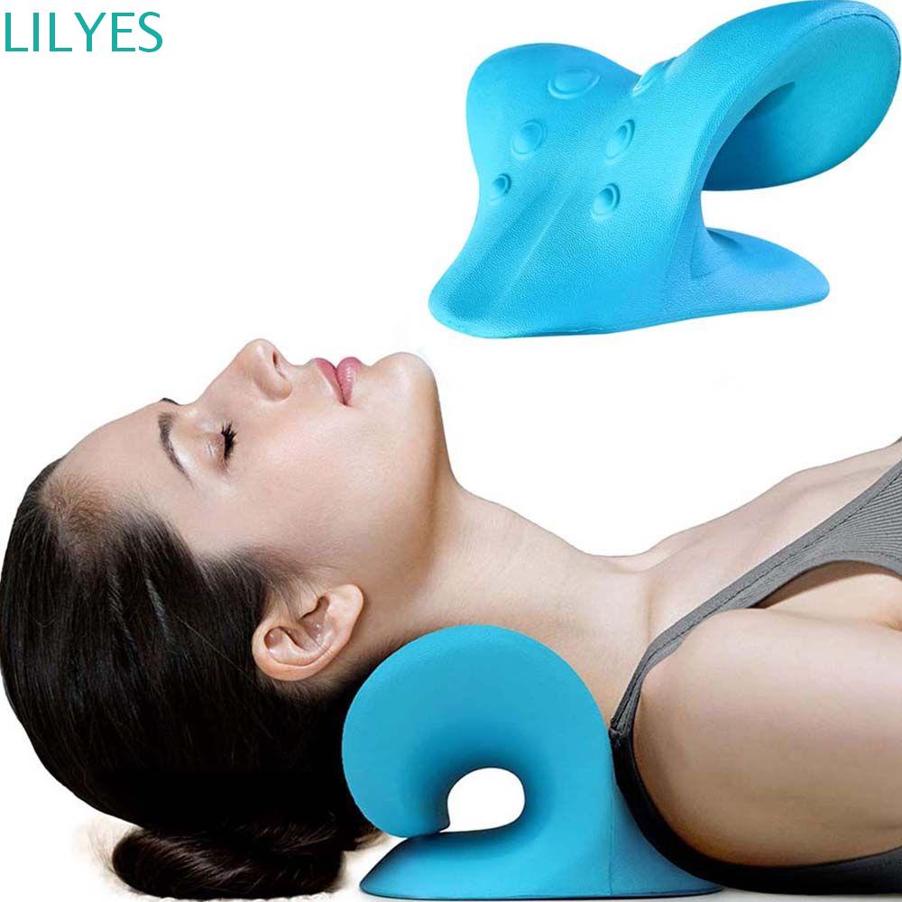 Lilyes Gối Massage Cổ Chữ V Thư Giãn Cơ Bắp / Vai / Cột Sống