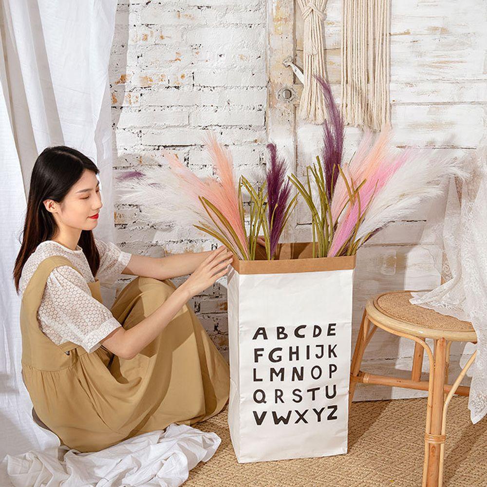 Bó Hoa Pampas Giả 40inch Dùng Trang Trí Nhà Cửa / Tiệc Cưới