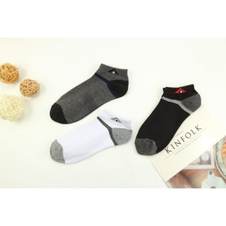 Bộ 5 Tất Nam cổ ngắn LOGO T&T (207)