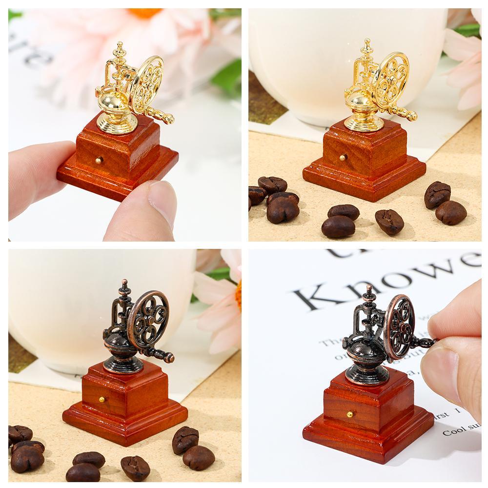 Mô Hình Máy Pha Cà Phê 2 Màu Tỉ Lệ 1: 12 Trang Trí Nhà Búp Bê|Mô Hình Đồ Chơi Chất Lượng Cao