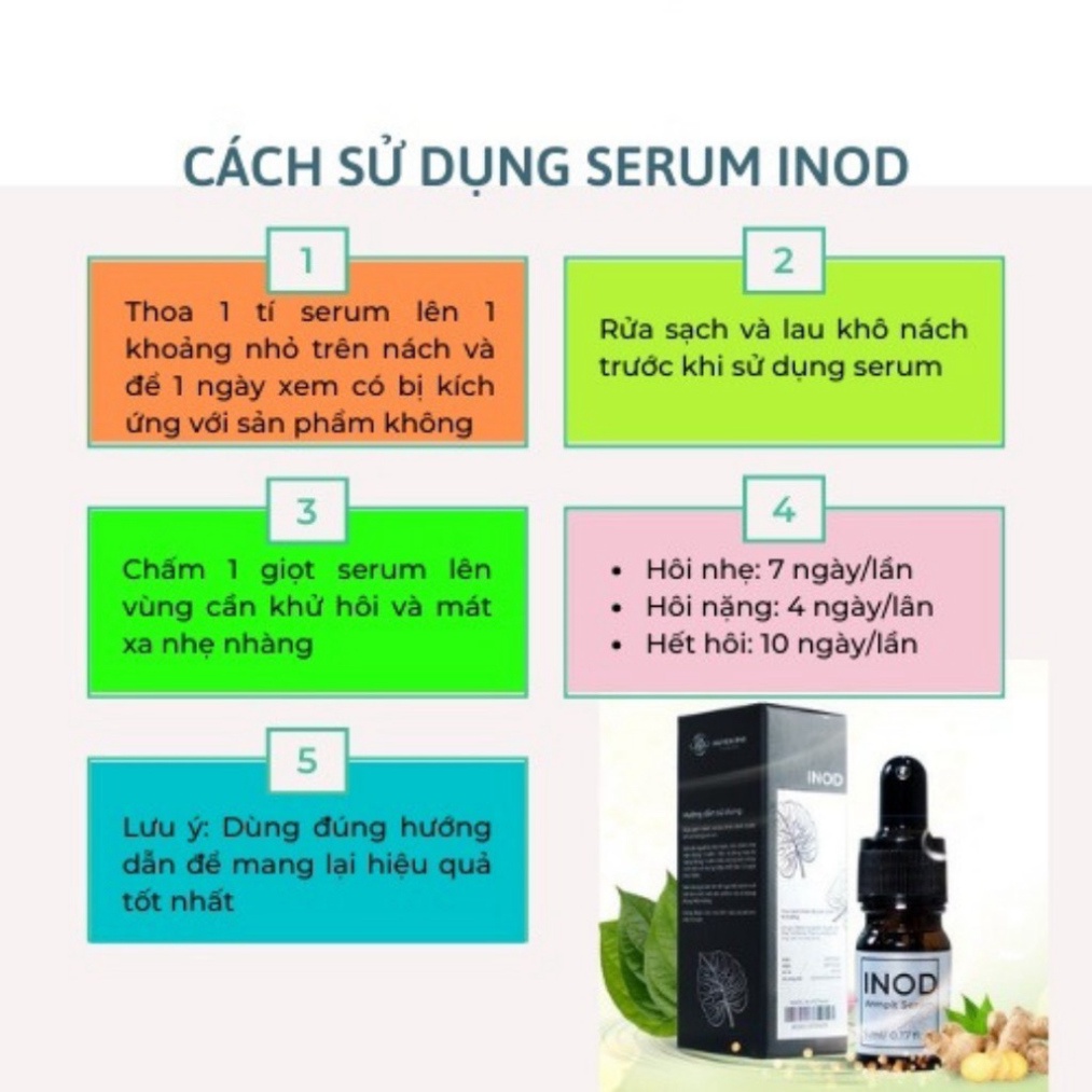 CHE TÊN SP Serum Hôi Nách Huyền Phi INOD