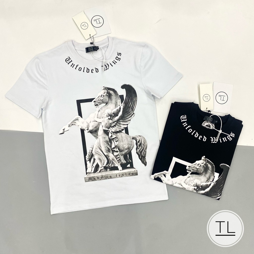 Áo Thun Tay Lỡ Mikenco Ngựa Thần CAMNHUNG Áo Thun Nam Nữ Unisex Hot Hit