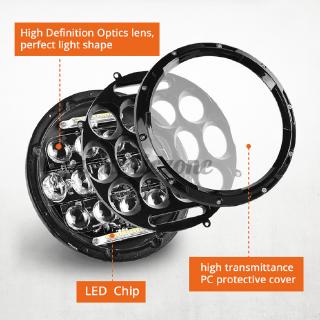Đèn Pha Led Tròn 7 "Cho Xe Máy Harley Davidson Touring