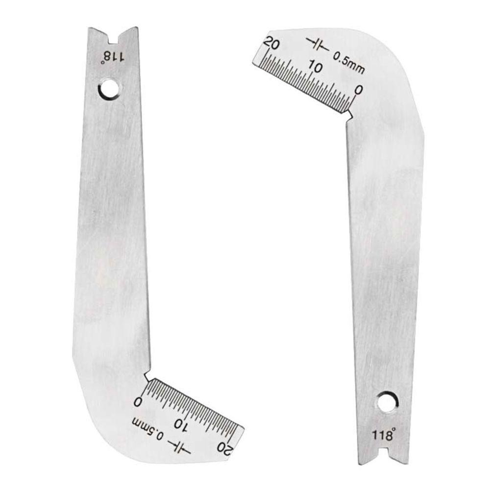 Set 2 Thước Đo Mũi Khoan Di Động Heceh