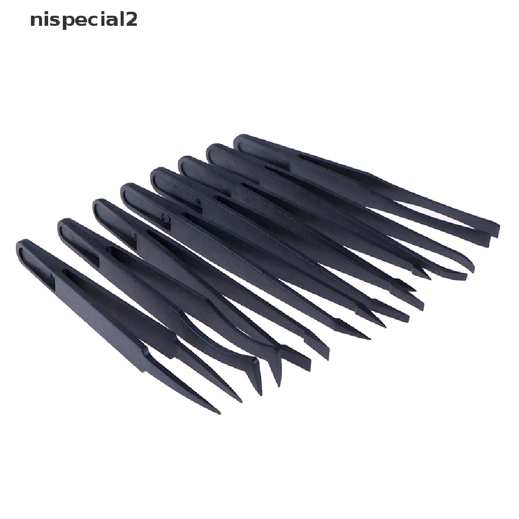 Bộ 8 Nhíp Nhựa ESD Forceps Chống Tĩnh Điện