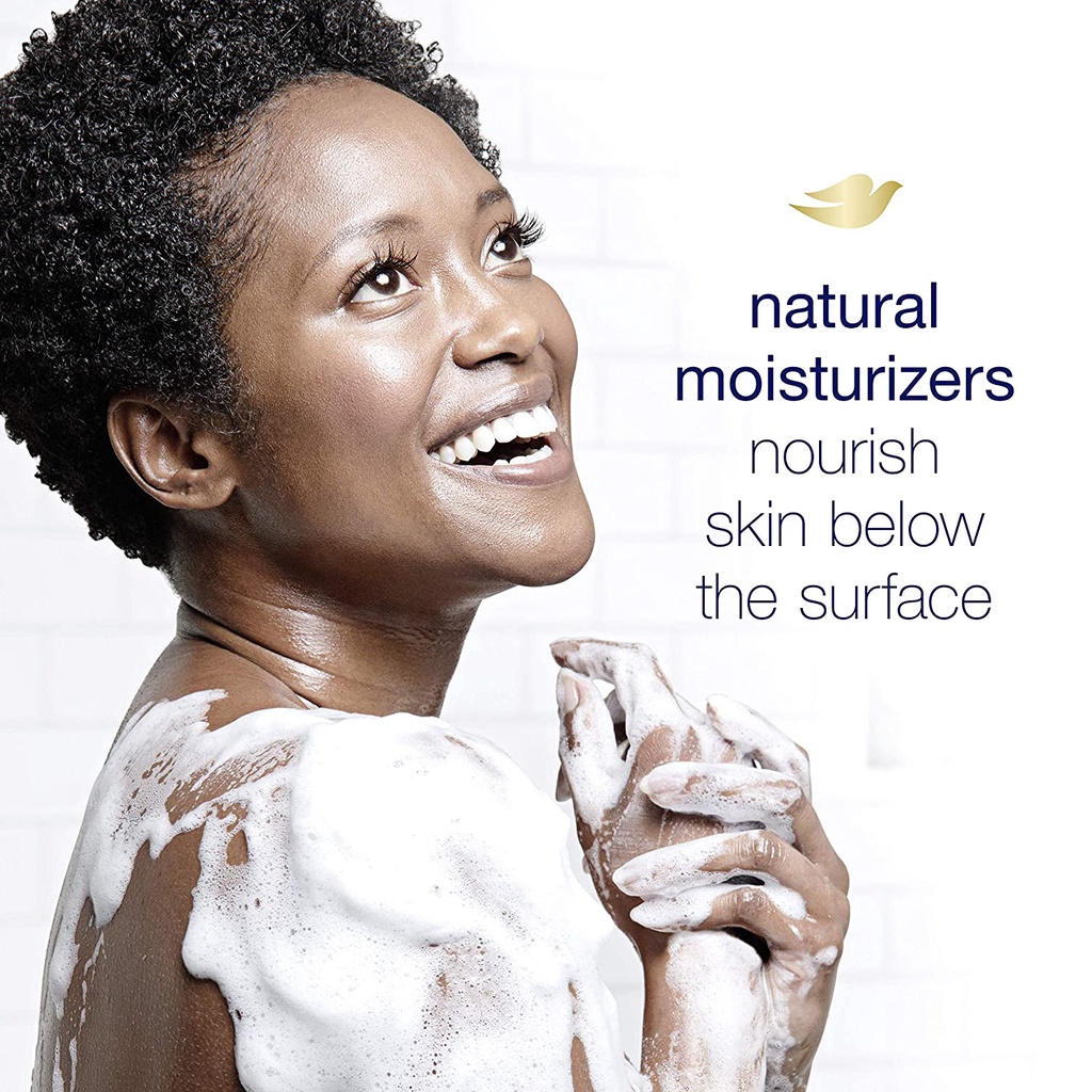 Sữa tắm dưỡng ẩm da Dove Nutrium Body Wash Deep Moisture 1L Pump (Mỹ)