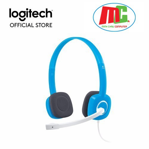 Tai Nghe Logitech H150 (2 Jack Cắm Mic và Tai Nghe) - Hàng Chính Hãng Bảo Hành 2 Năm