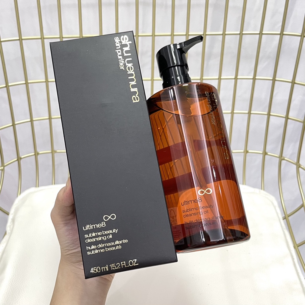 [Hàng mới về] Dầu tẩy trang hổ phách Shu Uemura làm sạch dưỡng ẩm da 450ml | BigBuy360 - bigbuy360.vn
