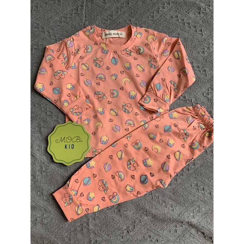 BỘ DÀI TAY MINKYMOM COTTON LẠNH IN HÌNH TOÀN THÂN