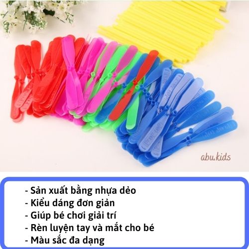 Chong chóng quay - Đồ chơi trẻ em tiện lợi độc đáo, kích thích bé vận động, vui chơi A65